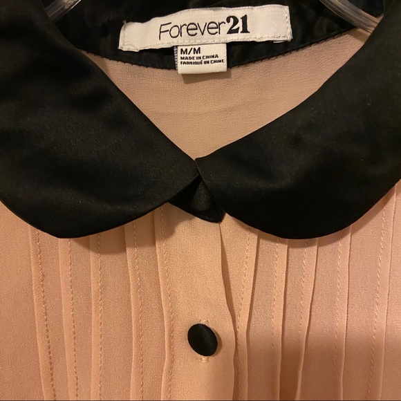 Forever 21 - Peter Pan Collar Button Down Blouse - Picture 3 of 4
